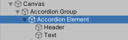 Accordion Element Header