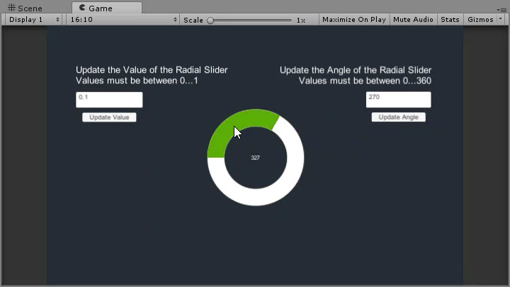 Radial Slider Demo