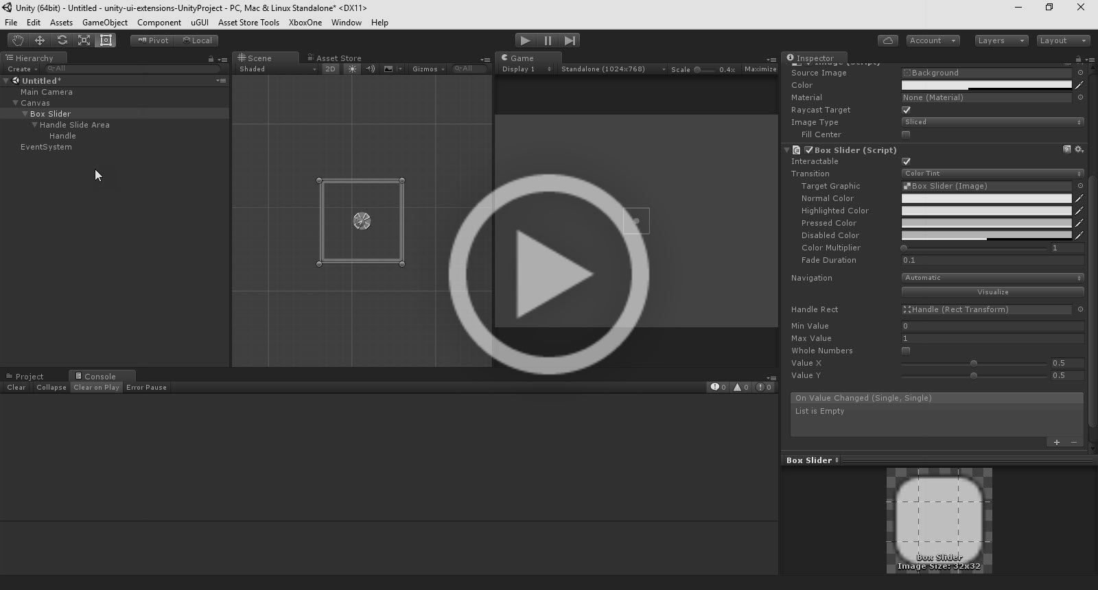 Box Slider preview
