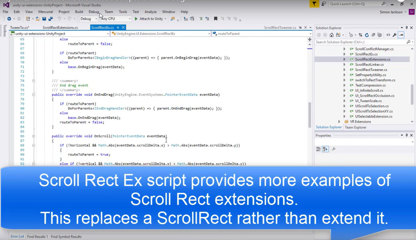 Scroll Rect Ex Demo