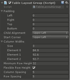 Flow Layout Group preview
