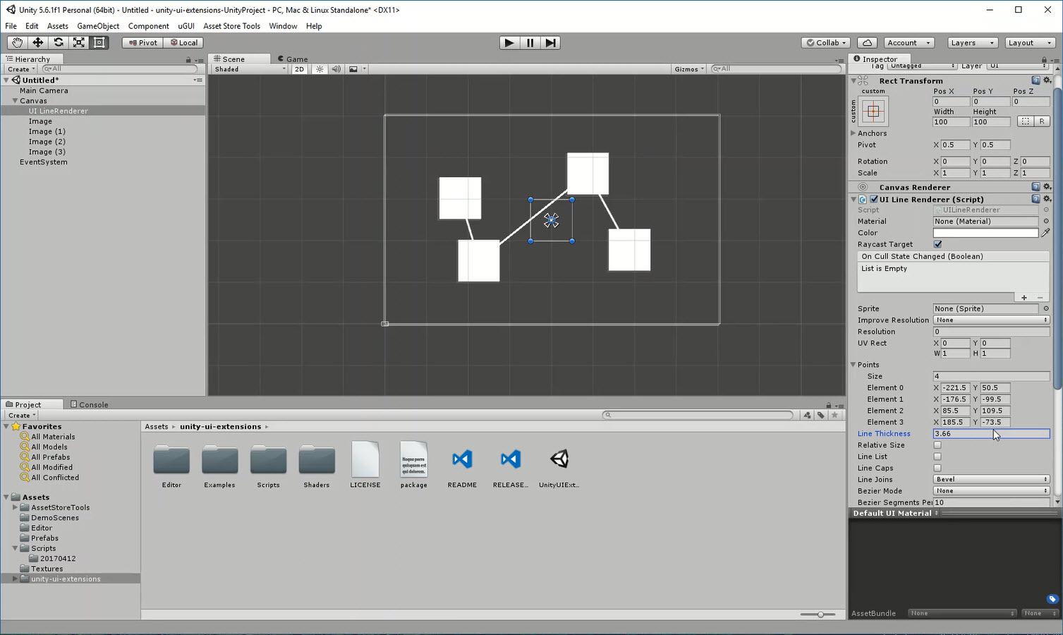 UI Line Connector preview