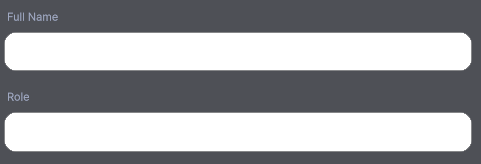 Rounded Input Field preview